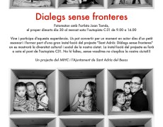 Fotomatón: “Diàleg sense fronteres” amb Joan Tomás