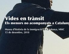 Jornada: “Vides en trànsit, els menors no acompanyats a Catalunya”